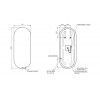 Зеркало ECLIPSE smart 50x122