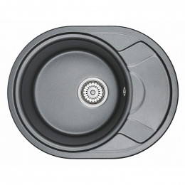 Кухонная мойка Granula 5802sv шварц