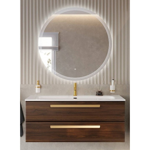 BelBagno Мебель для ванной Eco Cer-N 120 орех шоколад софт CZR-8073-120 ручки сатиновое золото
