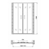 Gemy Душевая дверь Victoria S30192E