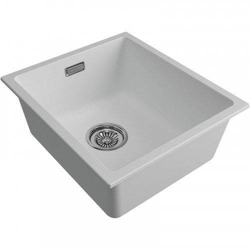 Мойка для кухни Paulmark Lumi UNI LU41-WH 41x46 белый