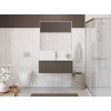 BelBagno Тумба с раковиной Uno 100 с 1 ящиком подвесная Бежевый матовый с раковиной BB-8099-100