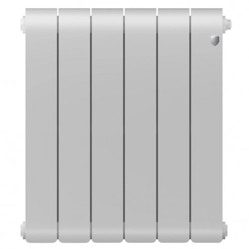 Радиатор биметаллический Royal Thermo Infinity 300 Bianco Traffico 6 секций, боковое подключение
