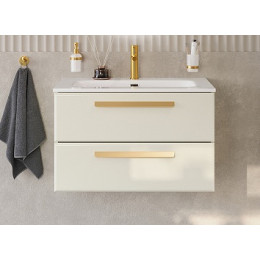BelBagno Мебель для ванной Eco Cer-N 80 CZR-8073-80 брашированная альпака ручки сатиновое золото