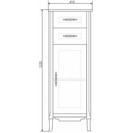 Comforty Тумба Версаль 40 слоновая кость