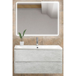 BelBagno Мебель для ванной ALBANO 1000 Cemento Verona Grigio, BTN