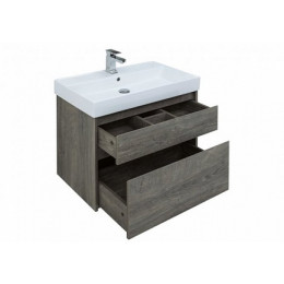 Aquanet Мебель для ванной Nova Lite 75 2 ящика, дуб рошелье