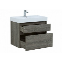 Aquanet Мебель для ванной Nova Lite 75 2 ящика, дуб рошелье