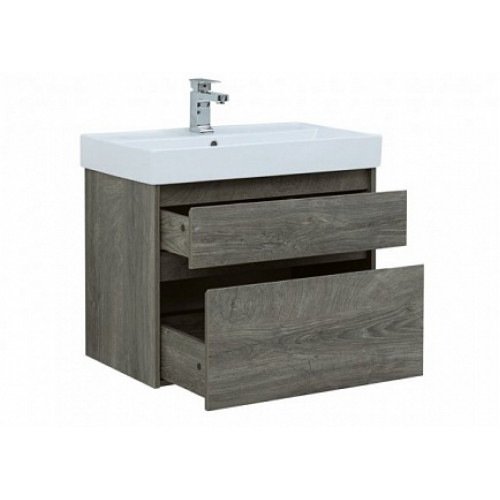 Aquanet Мебель для ванной Nova Lite 75 2 ящика, дуб рошелье