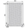 Зеркало Aquanet Сорренто 8085 LED