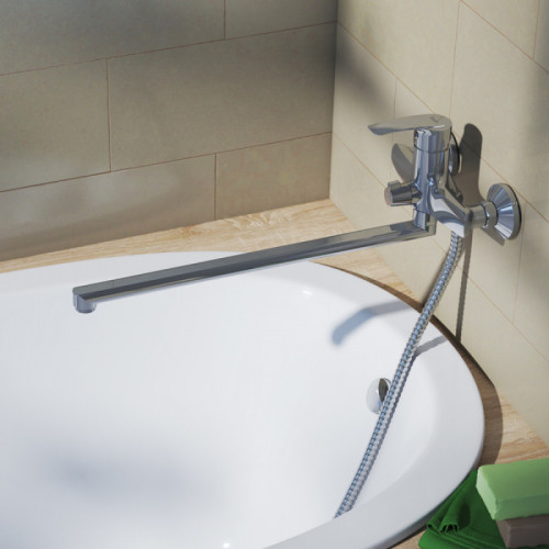 Смеситель для ванны IDDIS Ray RAYSBL2i10WA хром
