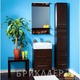 Бриклаер Тумба с раковиной Чили 55 венге