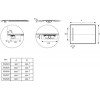 Jacob Delafon Поддон для душа Surface E62624-SS2 90х90 см