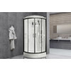 Royal Bath Душевая кабина Practic RB 90HK1-T-BL 90x90 стекло прозрачное профиль черный матовый