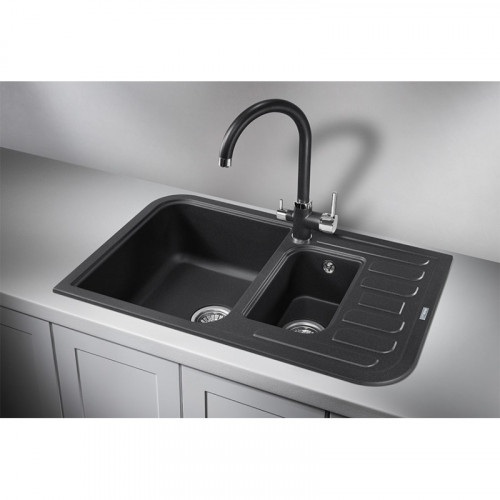 Кухонная мойка Granula 7803bl черный