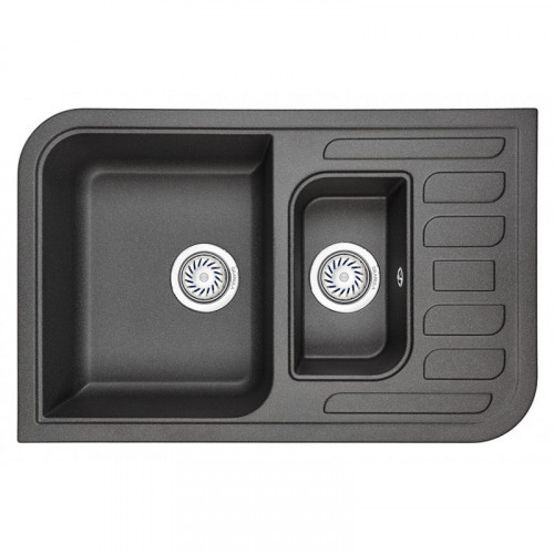 Кухонная мойка Granula 7803bl черный