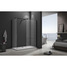Good Door Душевое ограждение WALK IN SP-120+SP+P-80-B-CH