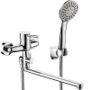 Смеситель для ванны Bravat Slim F6332366CP-01L-RUS хром