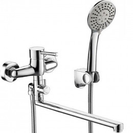 Смеситель для ванны Bravat Slim F6332366CP-01L-RUS хром