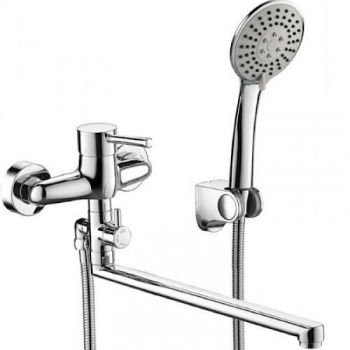 Смеситель для ванны Bravat Slim F6332366CP-01L-RUS хром