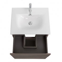 BelBagno Тумба с раковиной Uno 70 подвесная Бежевый матовый с раковиной BB-8099-70