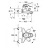 Смеситель для ванны Grohe Europlus 33553000