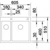Кухонная мойка Blanco Claron 340/180-IF/A