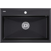 Мойка для кухни Paulmark StepIA PM117551-BLM 75x51 черный металлик