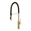 Смеситель для кухни Paffoni Light LIG179HGNO 273317 золото