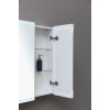 Aquanet Зеркальный шкаф Оптима 110 с подсветкой белый