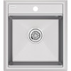 Мойка для кухни Paulmark StepIA PM114651-GRM 46x51 серый металлик