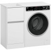 Misty Тумба с раковиной под стиральную машину Ингрид 100 L белая