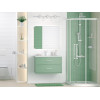 Brevita Тумба с раковиной Verde 90 подвесная зеленая