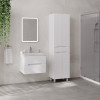 Onika Шкаф пенал Айленд 50 белый
