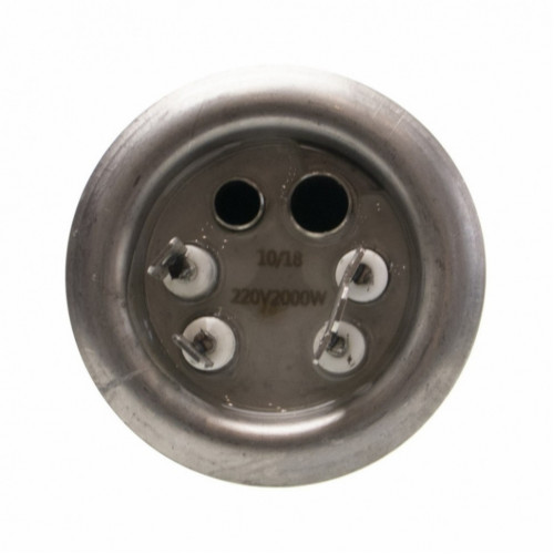 ТЭН 2кВт (2000Вт) RF для водонагревателя Thermex RZL, IS, IR, Garanterm, Electrolux EWH, под анод М4, нерж, 30042