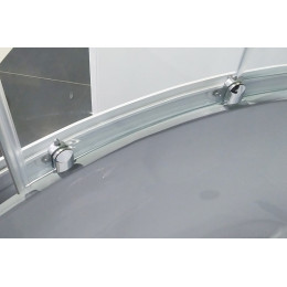 Royal Bath Душевая кабина HKST RB 90HKST-WT 90x90 с г/м с хамамом стекло прозрачное профиль белый
