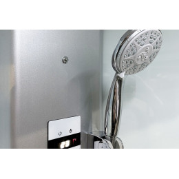 Royal Bath Душевая кабина HKST RB 90HKST-WT 90x90 с г/м с хамамом стекло прозрачное профиль белый