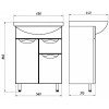 ASB-Mebel Тумба с раковиной Мессина 60