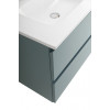 BelBagno Тумба с раковиной Kraft 39-70 подвесная Голубой матовый с раковиной BB700/390ETL