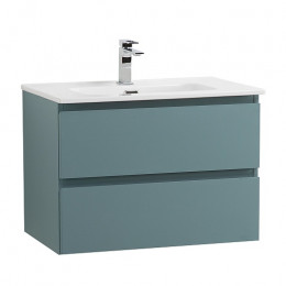 BelBagno Тумба с раковиной Kraft 39-70 подвесная Голубой матовый с раковиной BB700/390ETL
