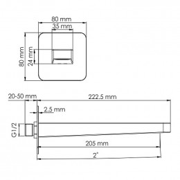 Смеситель для раковины WasserKraft A8251.308 золото