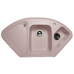 Мойка кухонная GranFest Corner GF-C1040E светло-розовый