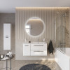 BelBagno Мебель для ванной Eco Cer-N 100-1 R bianco lucido CZR-8095-100-R ручки серые