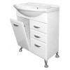 Misty Мебель для ванной Дрея 65 L с 2 ящиками и б/к
