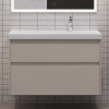 Aquanet Мебель для ванной Nova Lite 2.0 90 R подвесная бежевая матовая