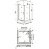 Good Door Душевой уголок FANTASY CR-80-С-CH