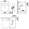 Мойка Blanco Dalago 5-F 518532 белый