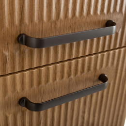 BelBagno Шкаф подвесной Due 40/150 Rovere Nature ручки Матовый тёмный никель
