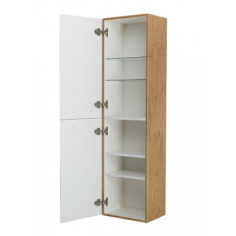 BelBagno Шкаф подвесной Due 40/150 Rovere Nature ручки Матовый тёмный никель