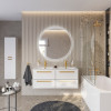 BelBagno Мебель для ванной Eco Cer-N 120 с 4 ящиками bianco lucido CZR-8095-120-2 ручки сатиновое золото